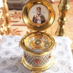 Ковчег с частицей мощей святителя Николая Чудотворца